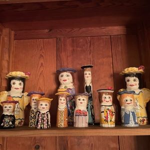 Susan Paley by Ganz assorted vases